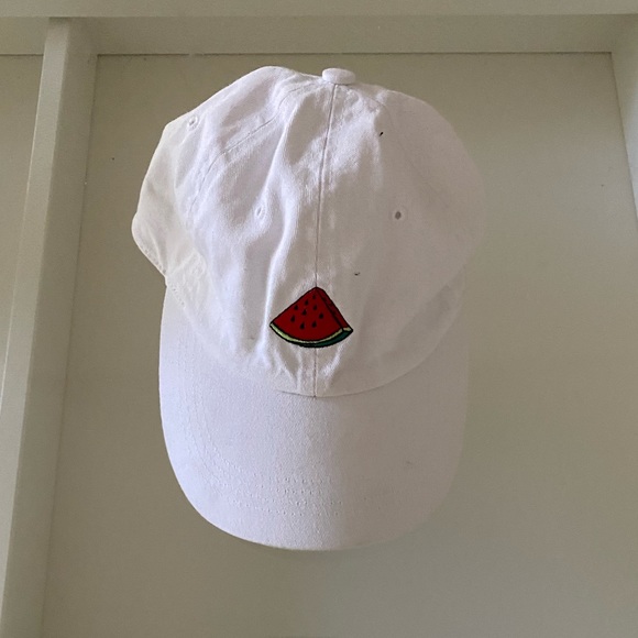 watermelon baseball cap